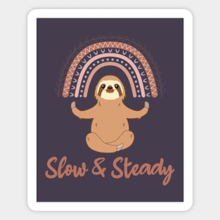 Slow & Steady Sloth Spirit Animal Magnet